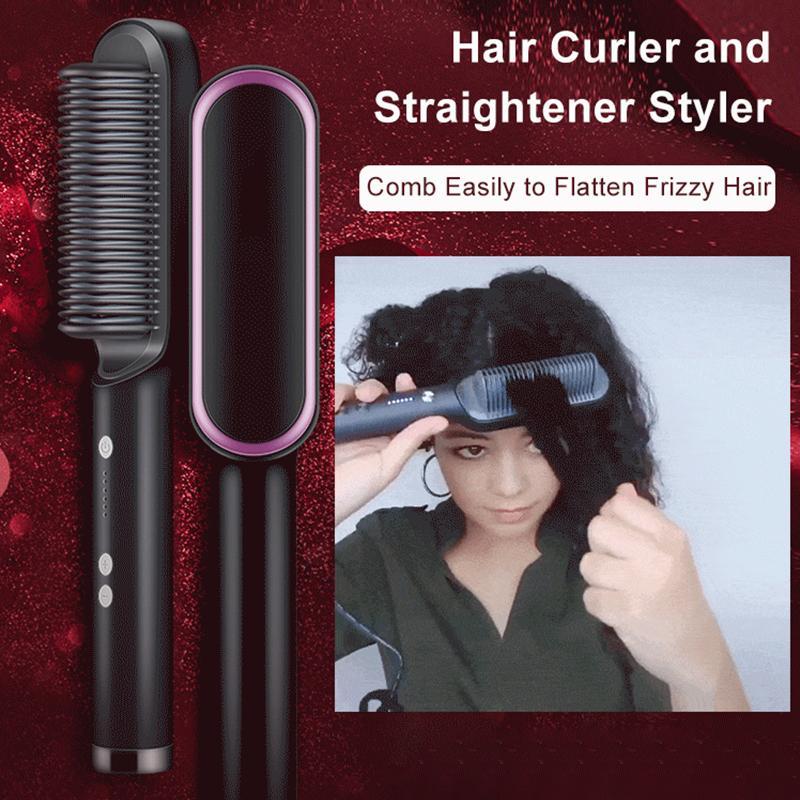 Hair Straightener Brush VUATOO