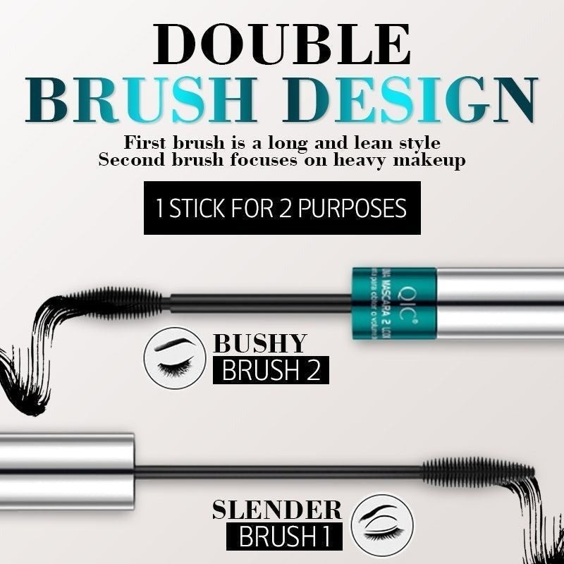 QIC™ Double Effect Mascara 4D (BUY 1 GET 1 FREE) VUATOO