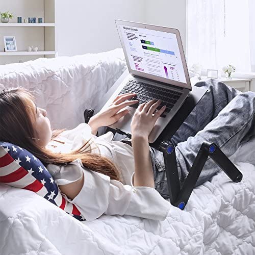 360 Adjustable Portable Folding Laptop Desk & Ergonomic Reading Stand VUATOO