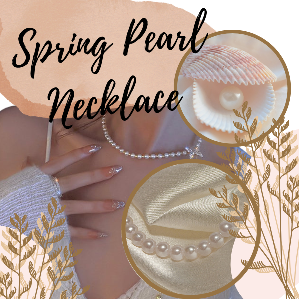 Spring Pearl Necklace | 70% OFF UNTIL END OF STOCK!!! VUATOO