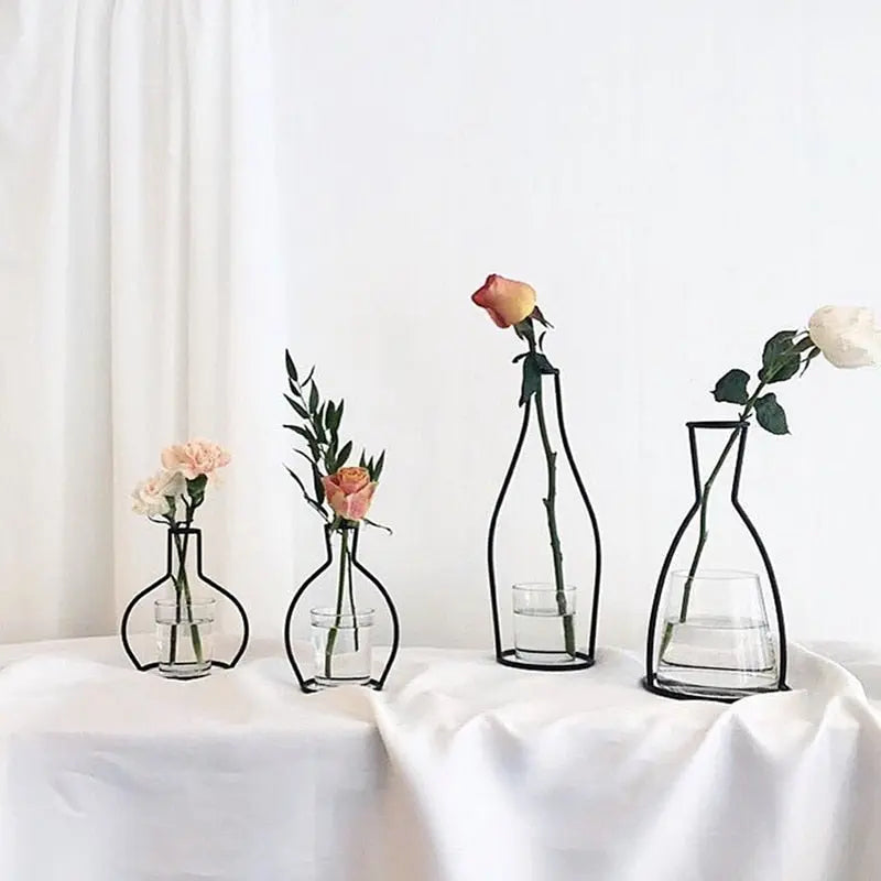 Line Flowers Vases VUATOO