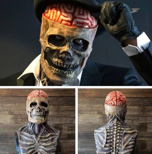 NINE™ Skeleton Mask For Halloween